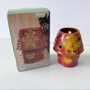 Kirkland Gingerbread Man Christmas Tea Light Lamp